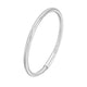 Basketweave Stretch Bangle in Rhodium-Plated Silver