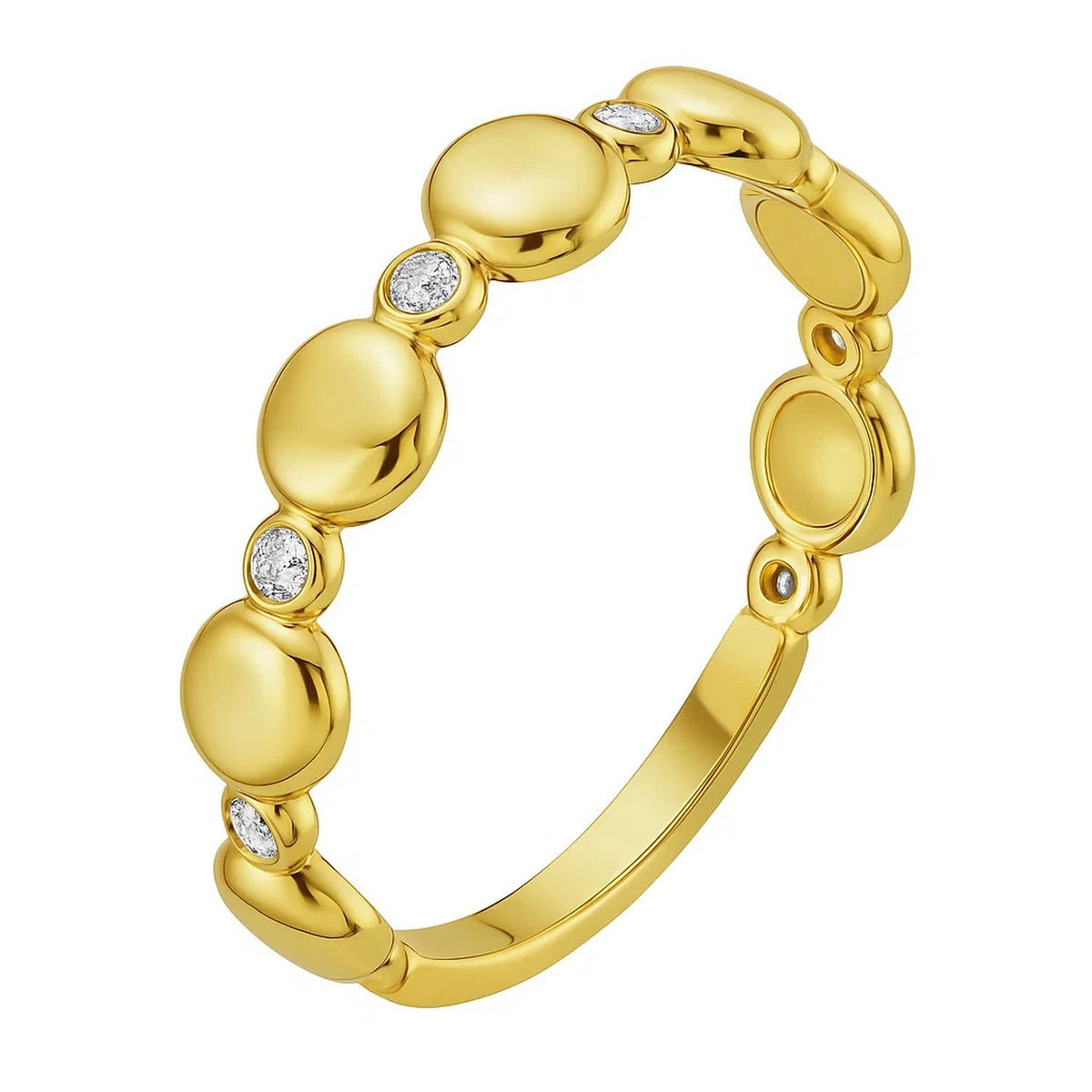 Textured Rope Ring in 14K Yellow Gold (4.00 mm)
