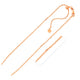 Adjustable Cable Chain with Rose Finish in Sterling Silver (1.80 mm)