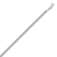 Vintage Puffed Miami Cuban Chain in Rhodium Silver (5.30 mm)