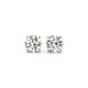 3 cttw IGI Lab Grown Round Diamond Stud Earrings in 14K White Gold G/VS2