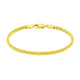 Lightweight Wheat Chain Bracelet in 14K Yellow Gold (3.20 mm)