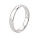 Comfort Fit Wedding Band in 14K White Gold (4.00 mm)