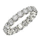Round Cut Lab Grown Diamond Eternity Ring in 14K White Gold (2 cttw FG/VS2)