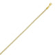 Ice Barrel Chain in Gold-Plated Sterling Silver (3.80 mm)