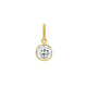 Initial Z Charm Pendant in 14K Yellow Gold