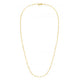 Alternate Valentino Chain in 14K Yellow Gold (1.40 mm)