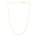 Triangle Necklace in 14K Yellow Gold
