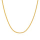 Bead Chain Necklace in 14K Yellow Gold (3mm)
