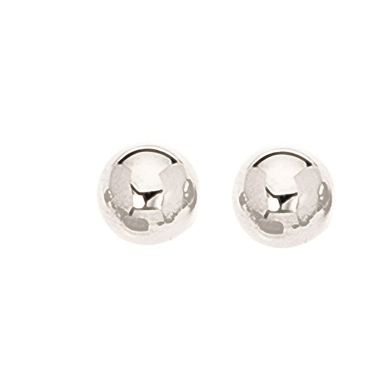 Lina Ball Stud Earrings in Sterling Silver
