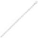 Squared Paperclip Chain in Sterling Silver (10.20 mm)