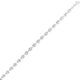 Lite Puffed Mariner Chain in Rhodium-Plated Sterling Silver (7.80 mm)