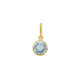 Initial Z Charm Pendant in 14K Yellow Gold
