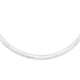 Tubogas Fancy Necklace in Rhodium-Plated Sterling Silver