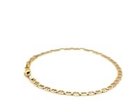 Mariner Link Anklet in 10K Yellow Gold (3.20 mm) — product video