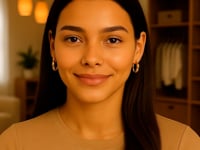 Rice Bead Huggie Hoop Earrings in 14K Yellow Gold (11.00 mm) — product video