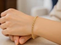 Rolo Chain Bracelet in 14K Yellow Gold (2.50 mm) — product video
