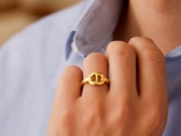 Mariner Link Ring in 14K Yellow Gold — product video